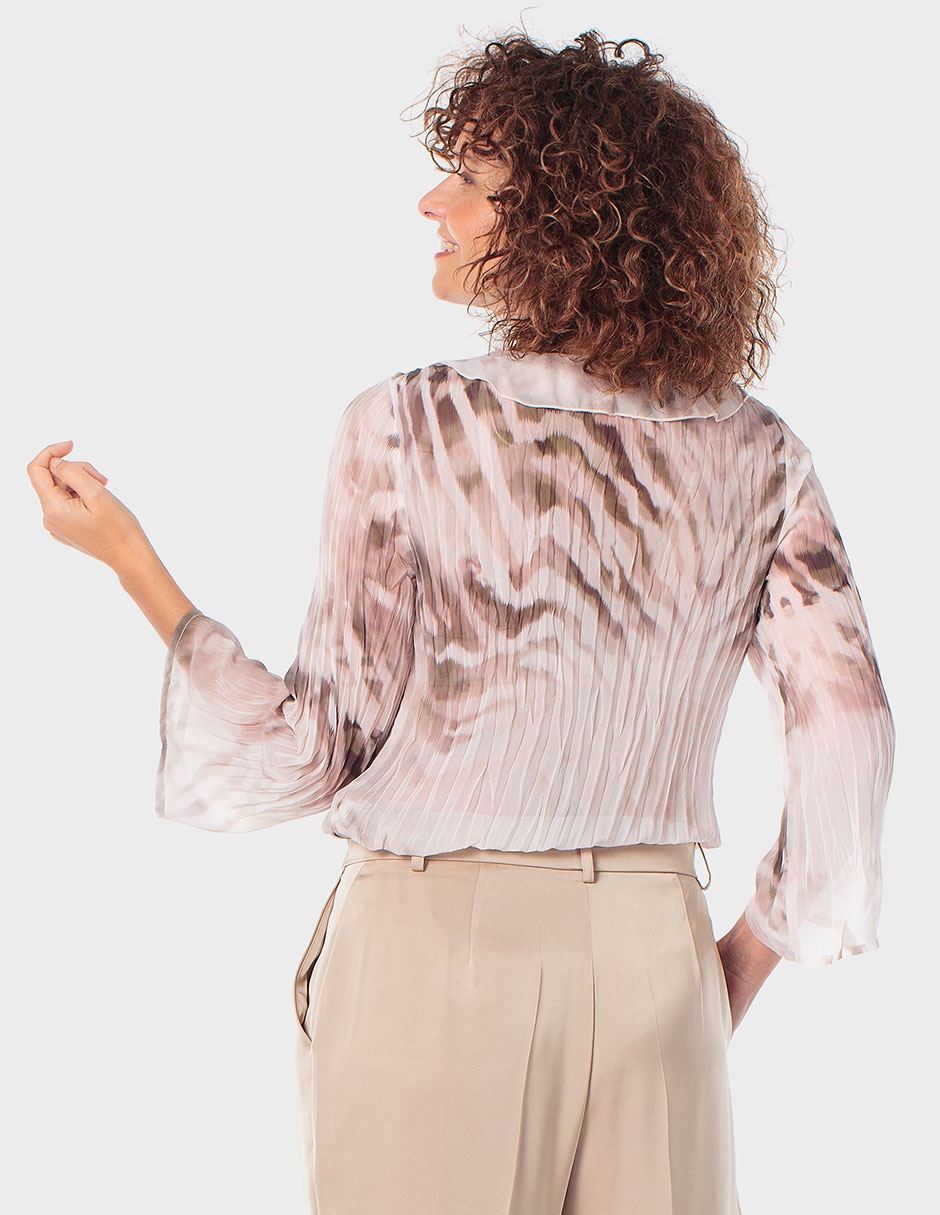 Blusa Punt Roma manga 3/4 para mujer