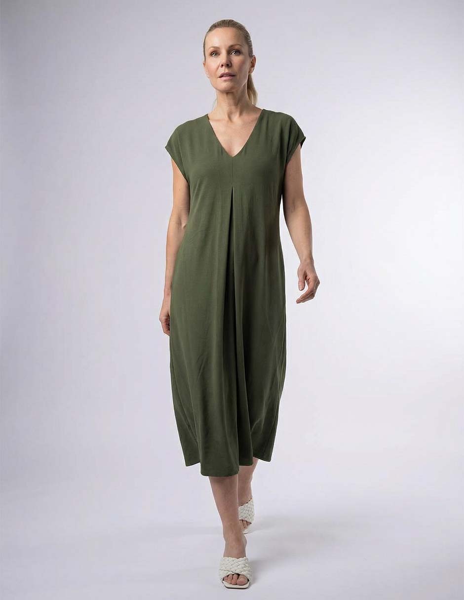 Vestido crop casual para mujer