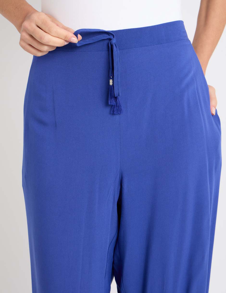 Pantalón relaxed amplio para mujer 4