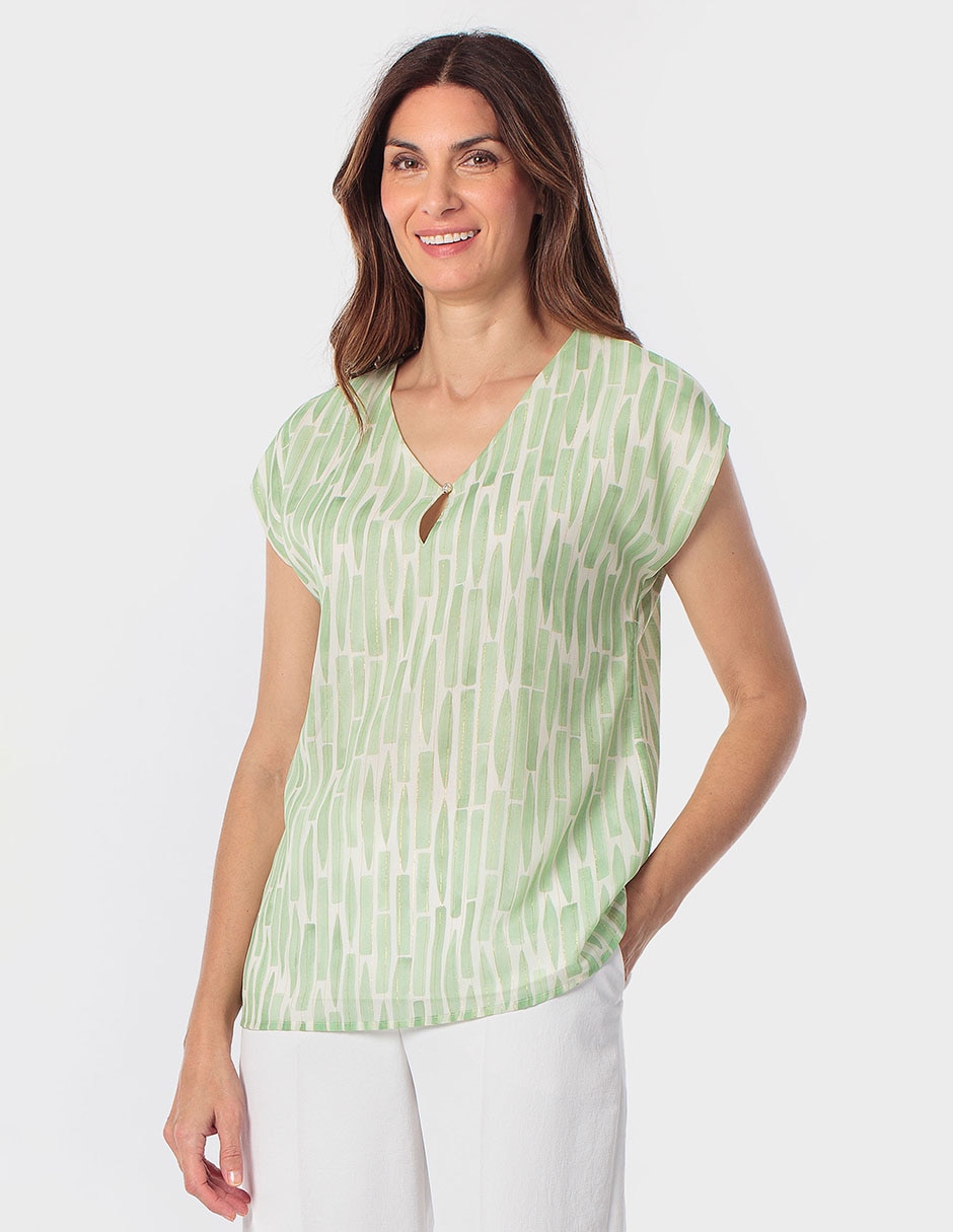 Blusa manga corta para mujer Blusa manga corta para mujer