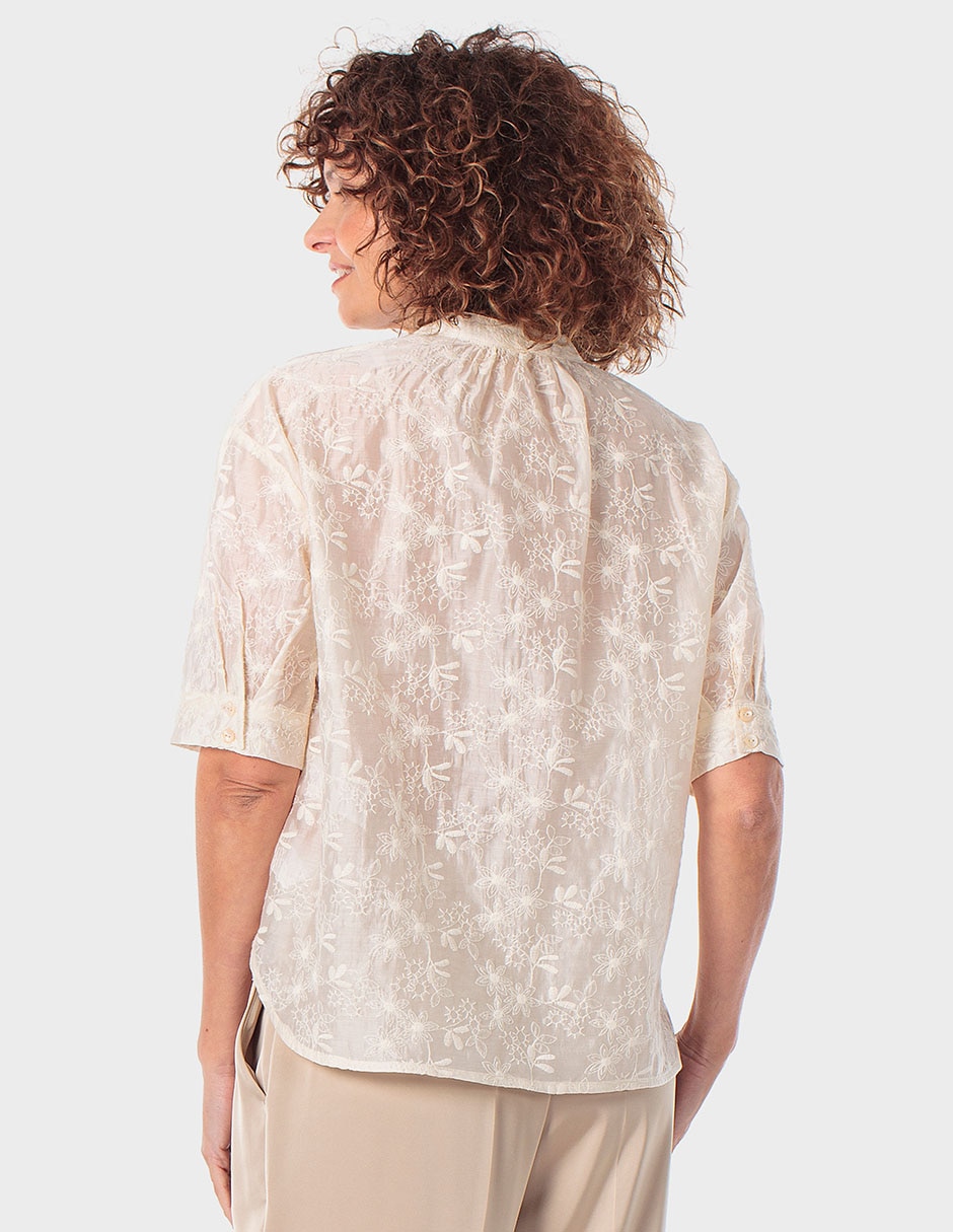 Blusa manga 3/4 para mujer 3
