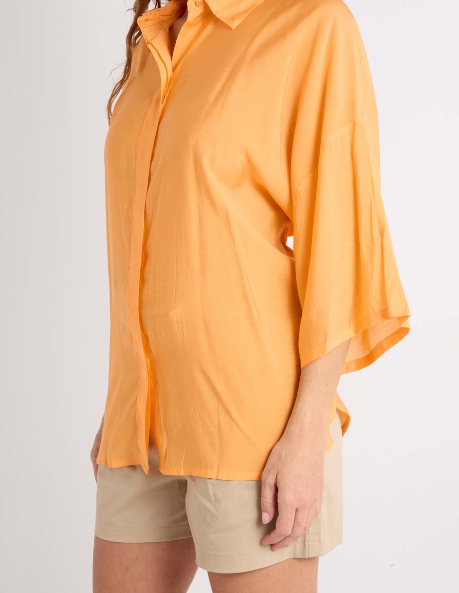 Blusa Punt Roma manga 3/4 para mujer