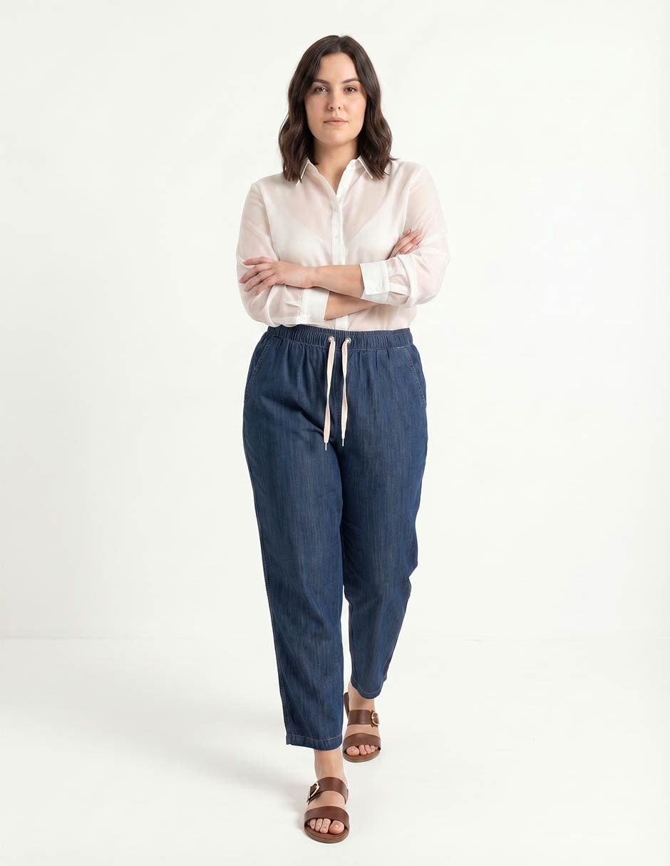 Pantalón punt roma para mujer