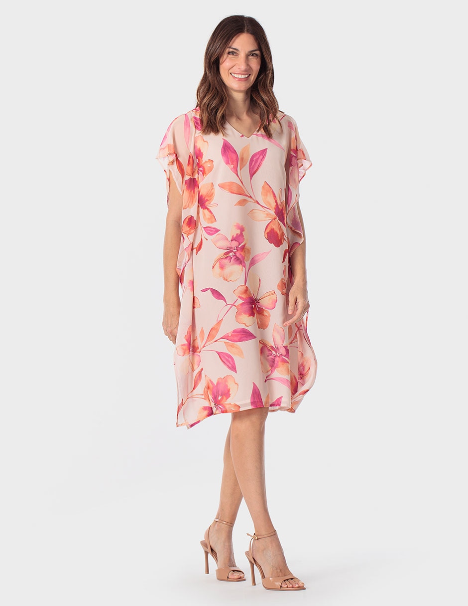 Vestido arriba de la rodilla casual para mujer