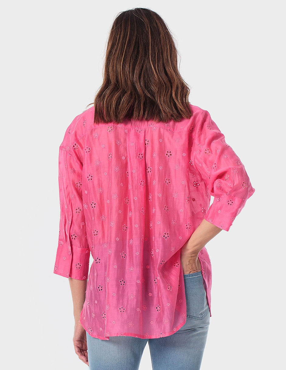 Blusa manga 3/4 para mujer 2