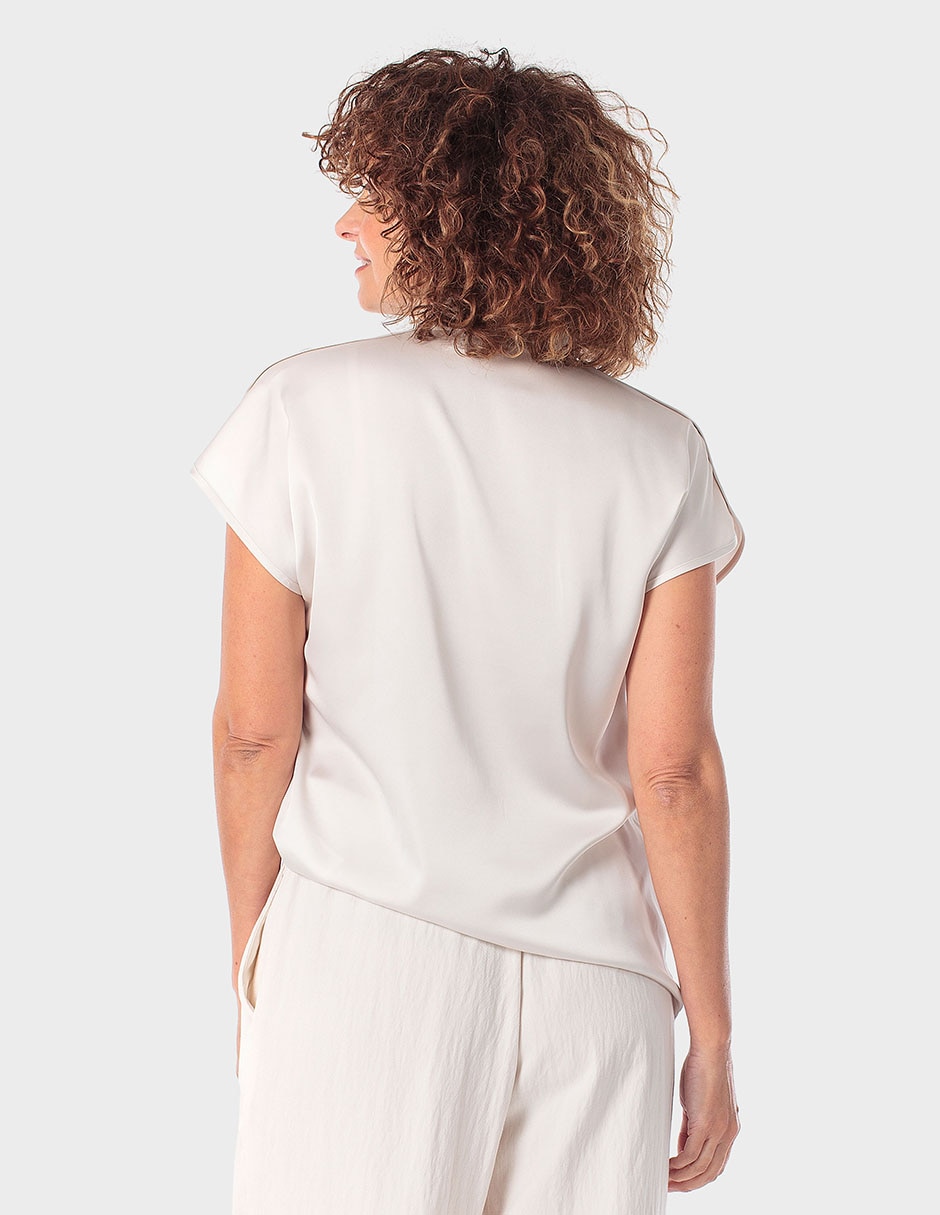 Blusa manga corta para mujer 2