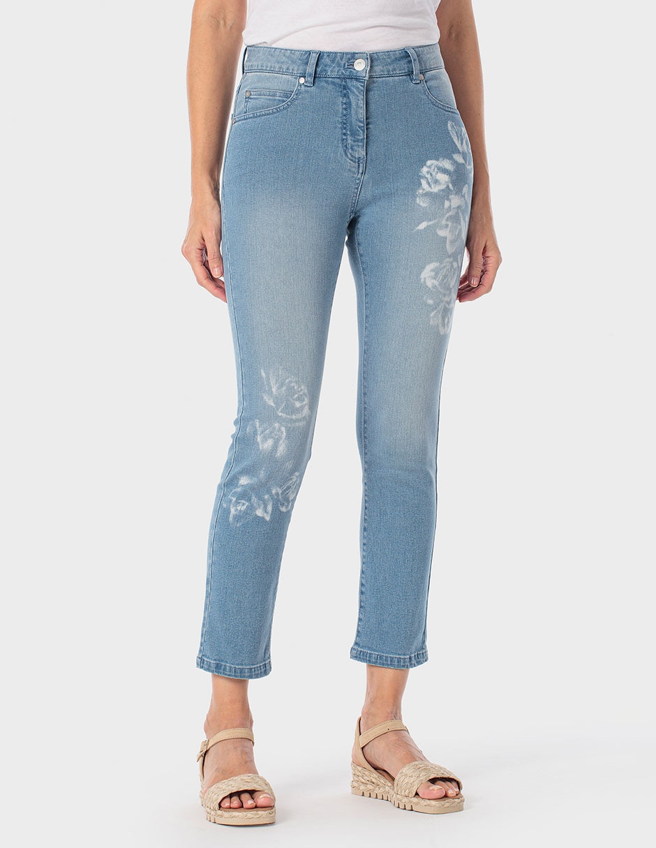 Pantalón relaxed skinny para mujer