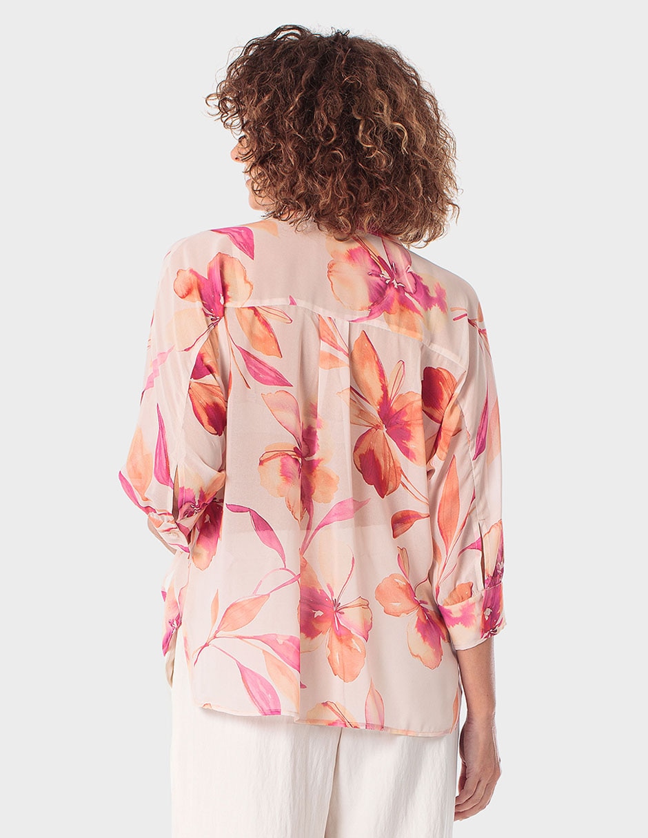 Blusa manga 3/4 para mujer 2