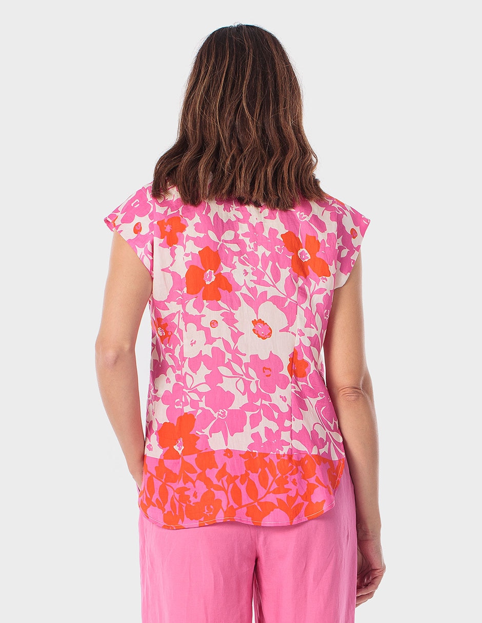 Blusa manga corta para mujer 2