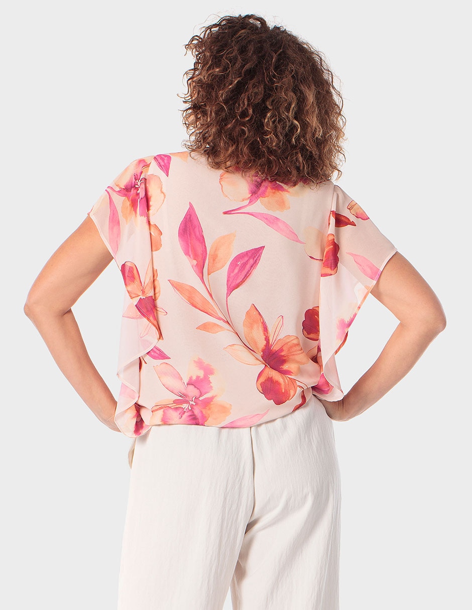 Blusa manga corta para mujer 2