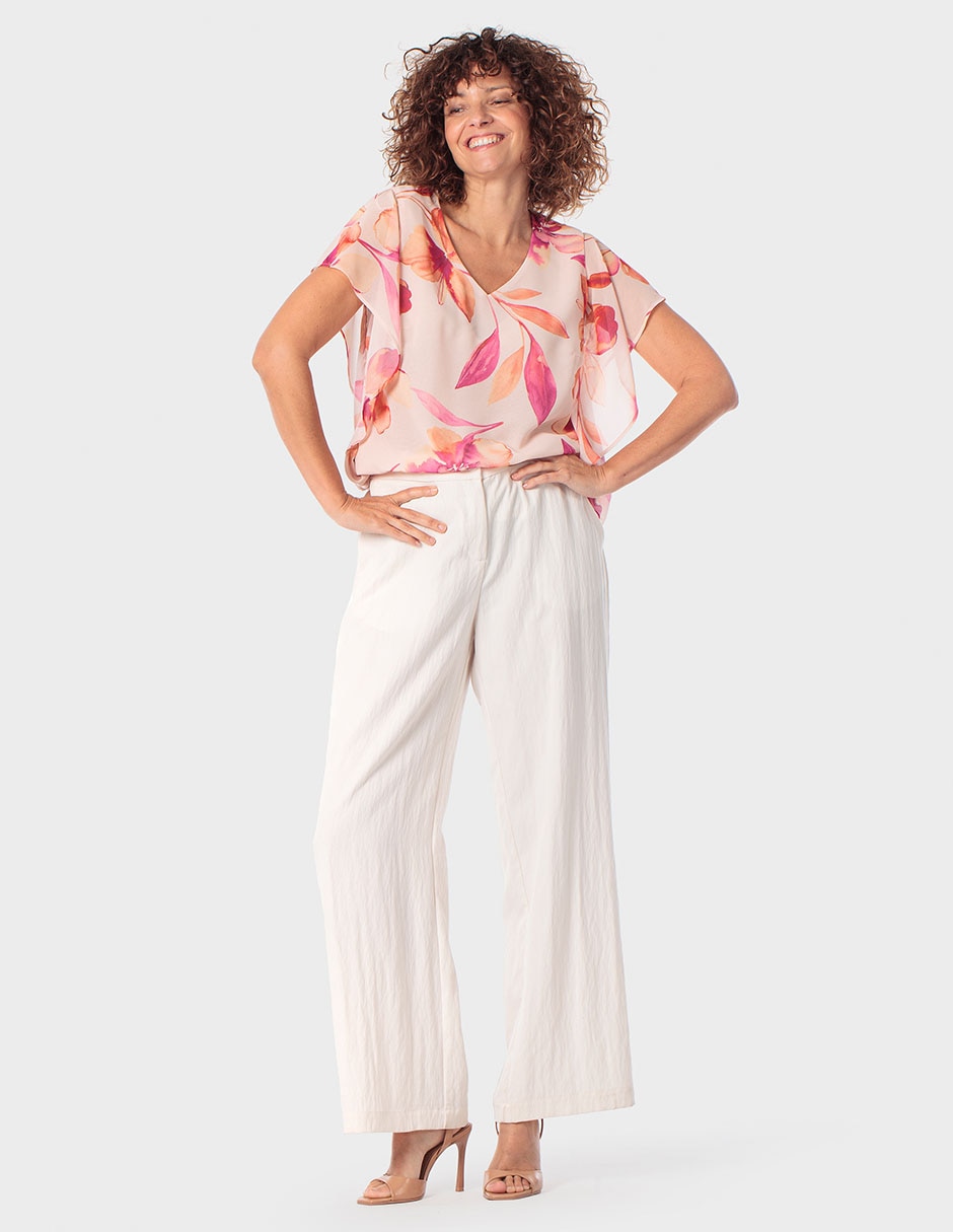 Blusa manga corta para mujer 3