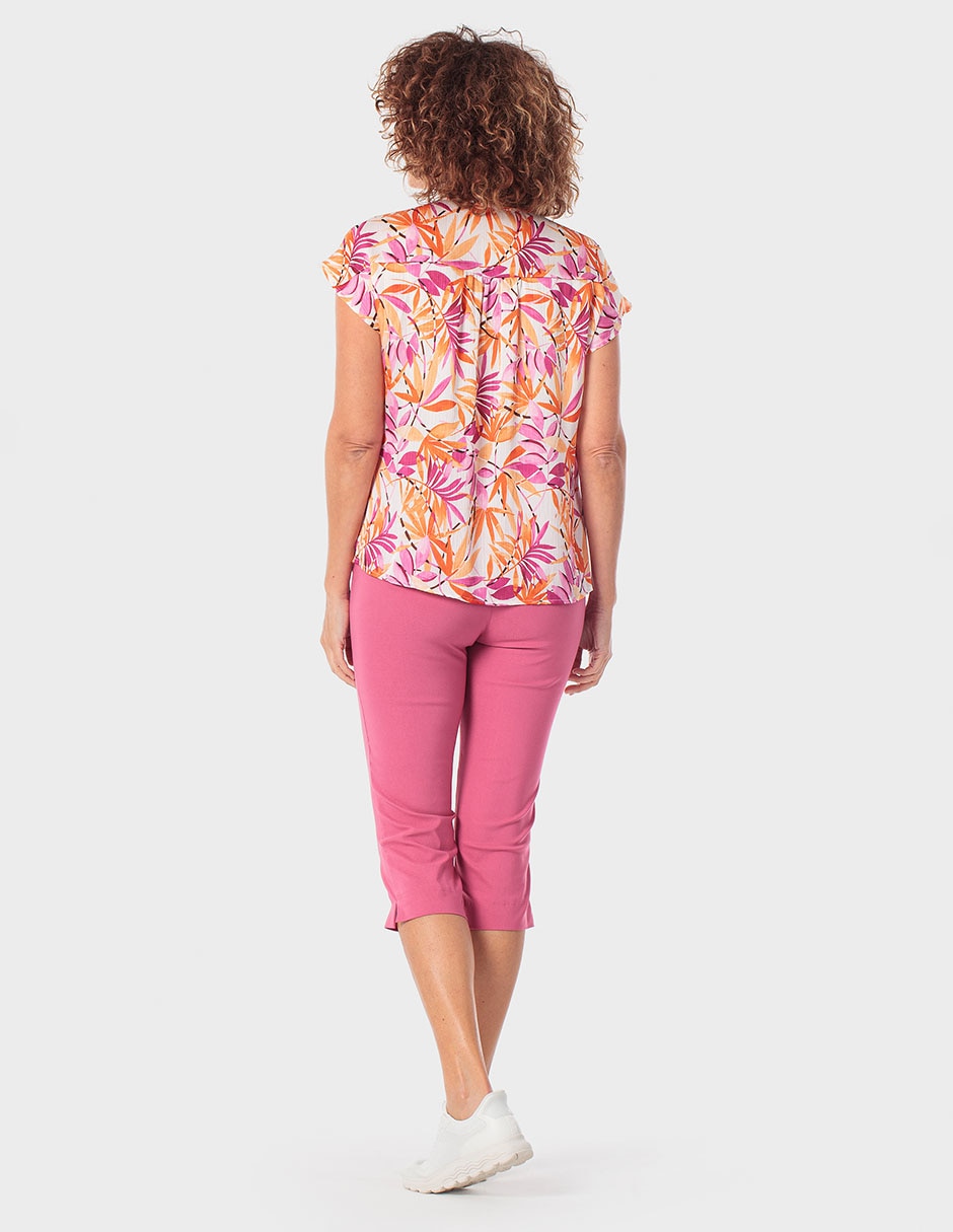 Pantalón capri skinny para mujer 2