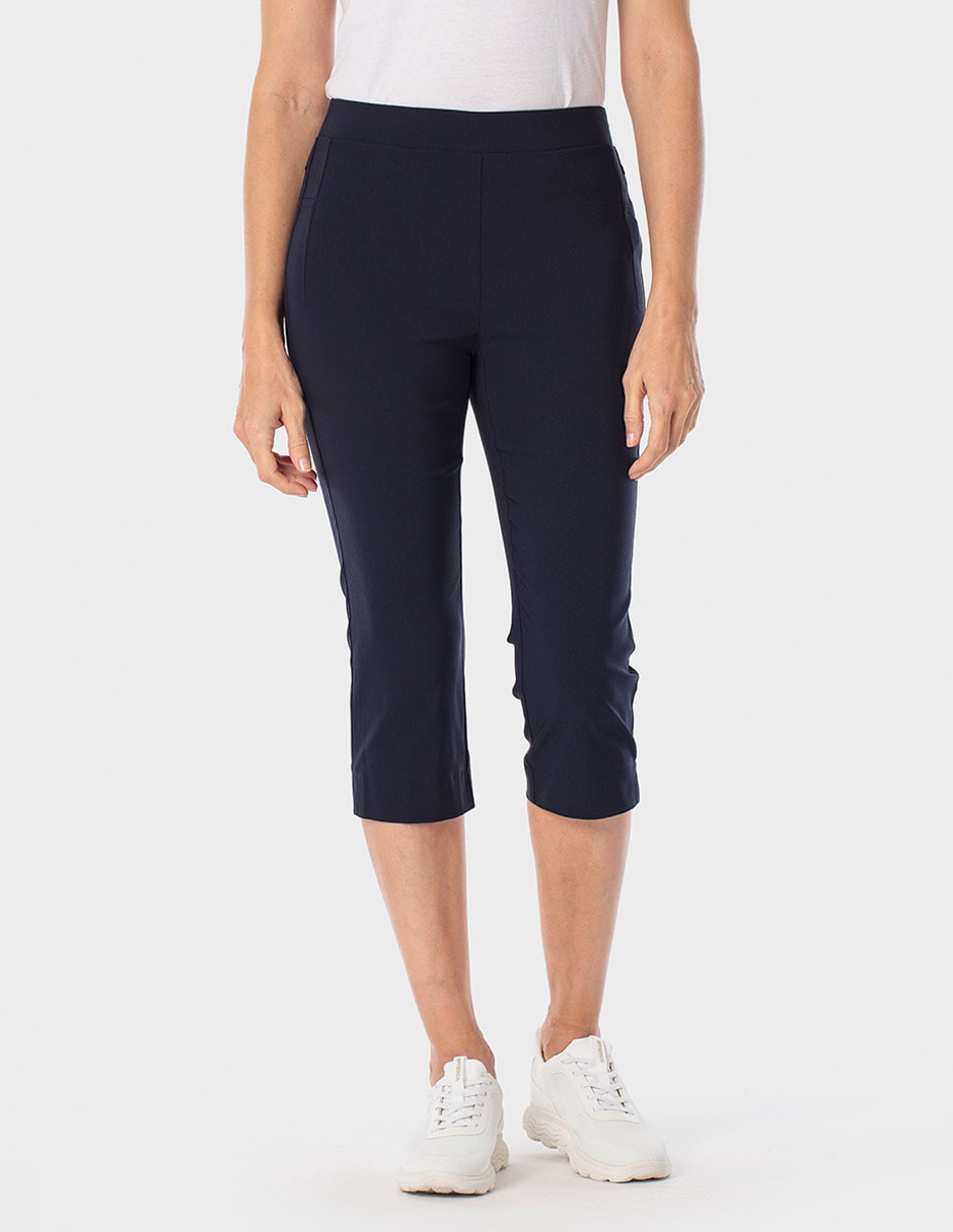 Pantalón capri Punt Roma skinny para mujer