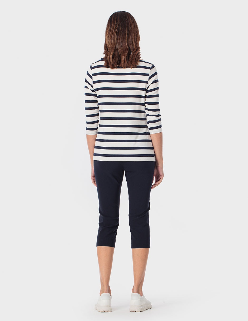 Pantalón capri Punt Roma skinny para mujer