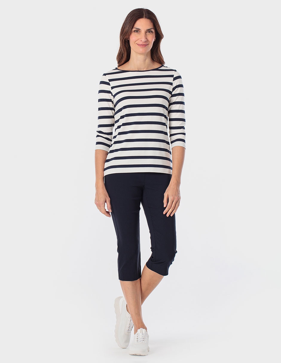 Pantalón capri Punt Roma skinny para mujer