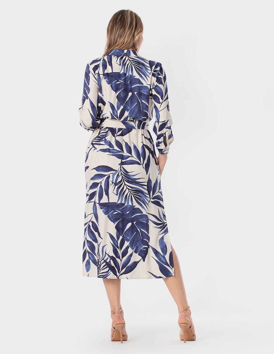 Vestido crop casual Punt Roma para mujer