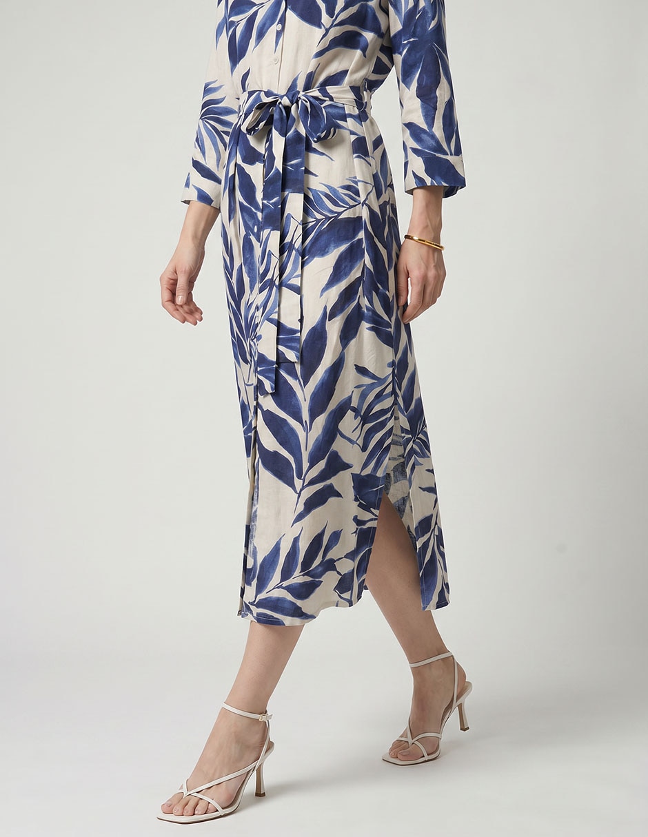 Vestido crop casual Punt Roma para mujer