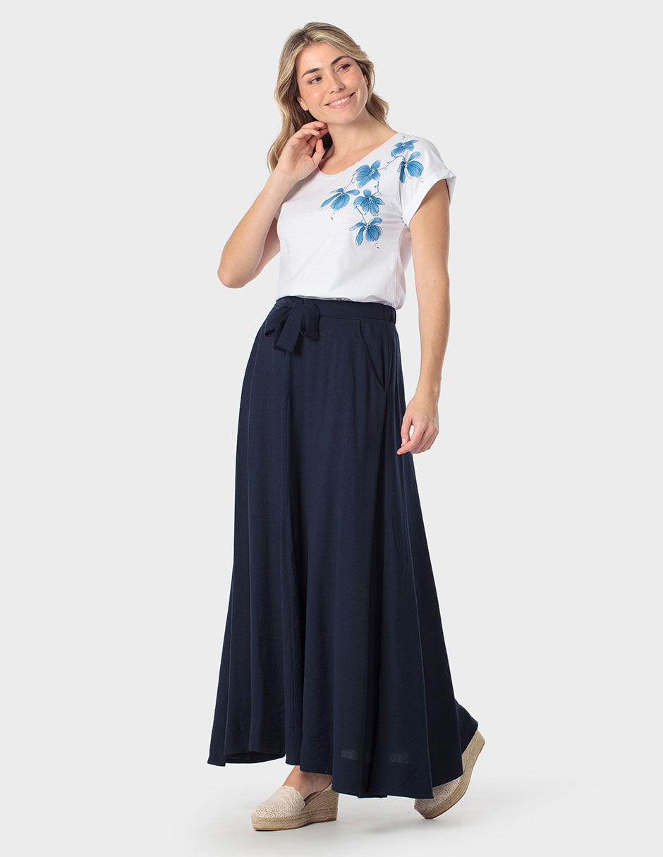 Playera manga corta cuello redondo para mujer 3