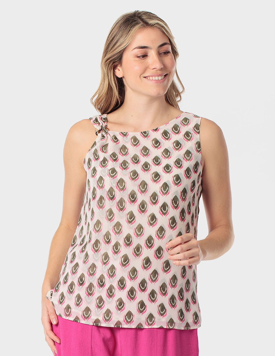 Blusa sin manga para mujer Blusa sin manga para mujer