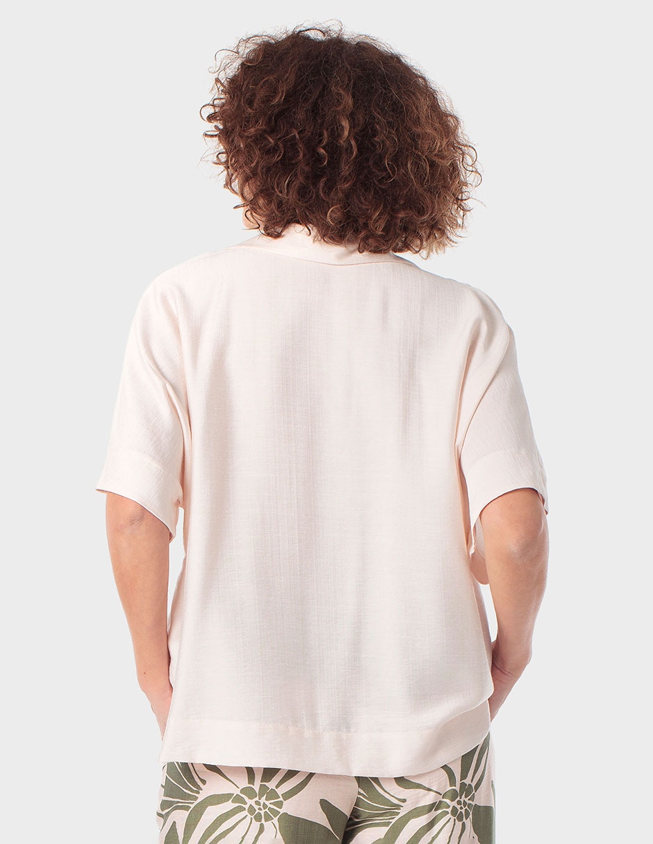 Blusa manga al codo para mujer 3