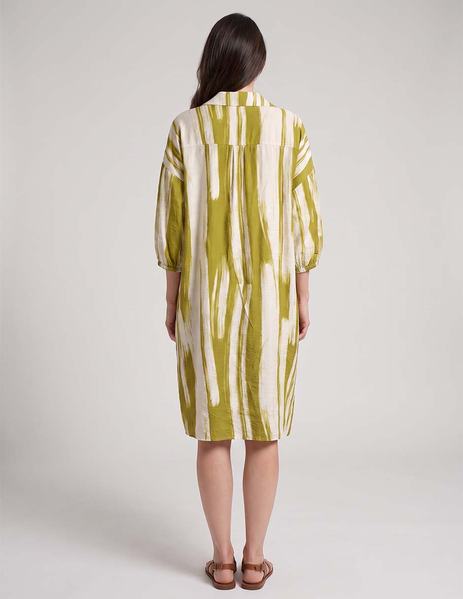 Vestido a la rodilla casual para mujer 2