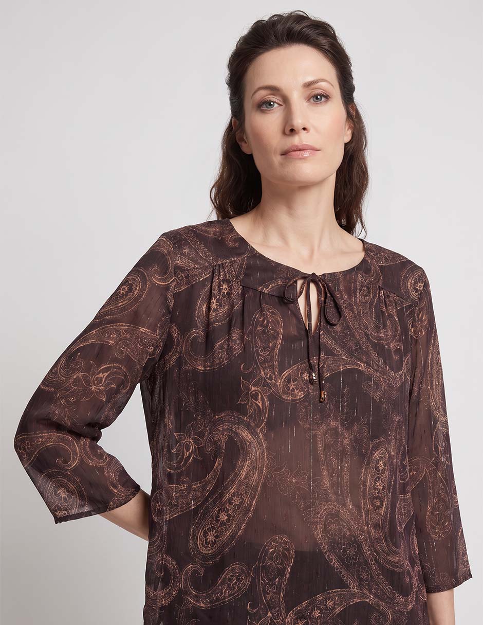 Blusa manga 3/4 para mujer 2