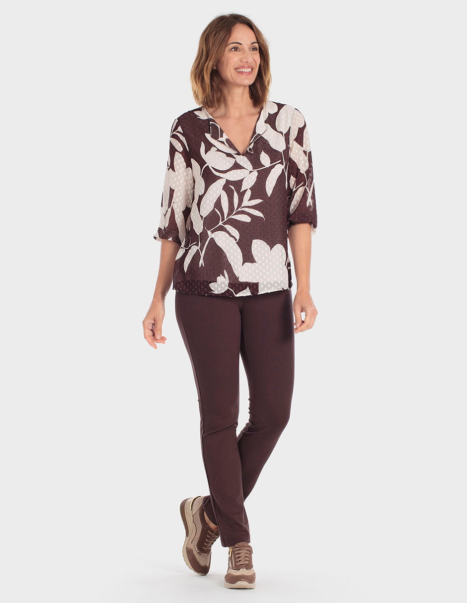 Blusa manga 3/4 para mujer 3