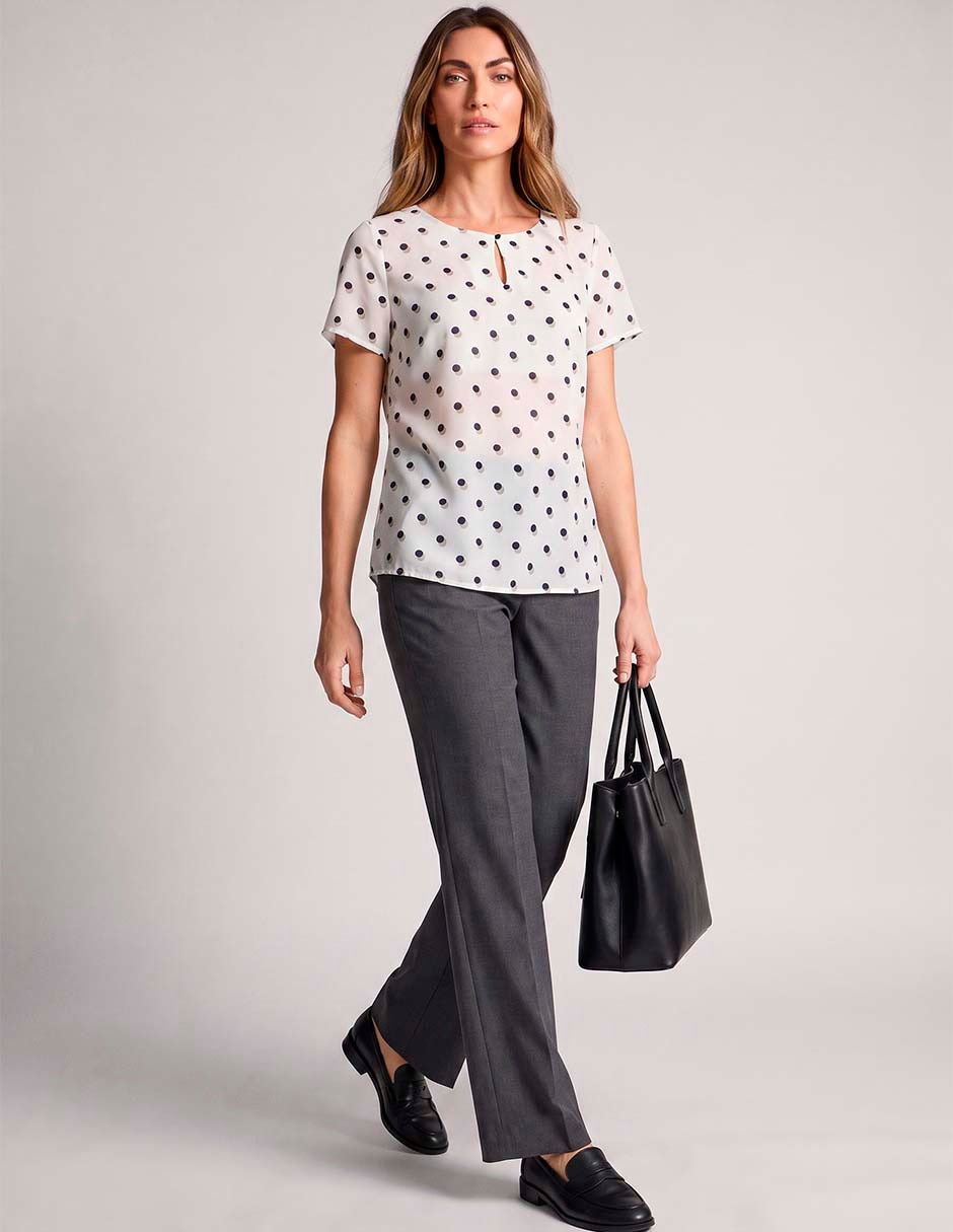 Blusa manga corta para mujer 3