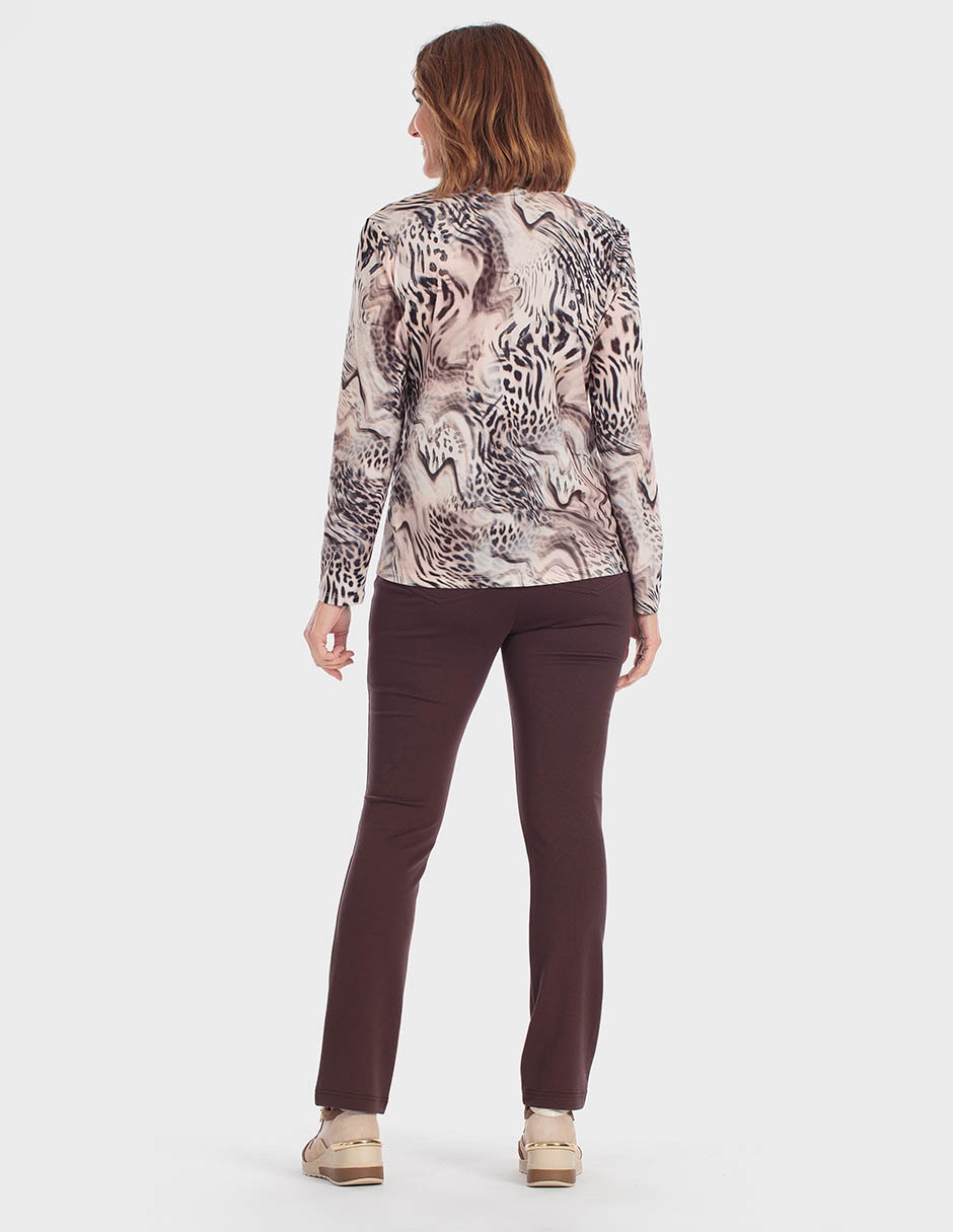 Blusa manga larga para mujer 2