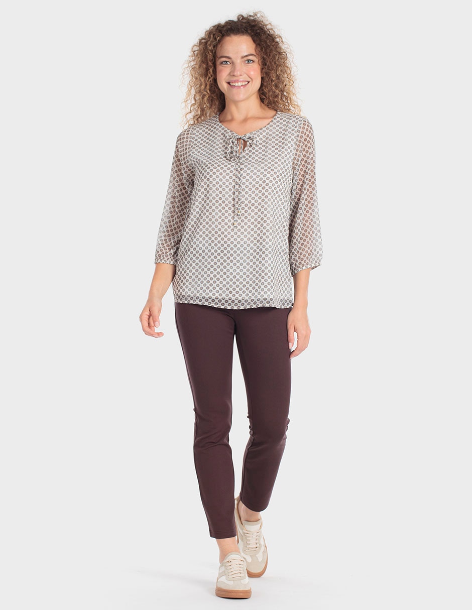 Blusa manga 3/4 para mujer 2