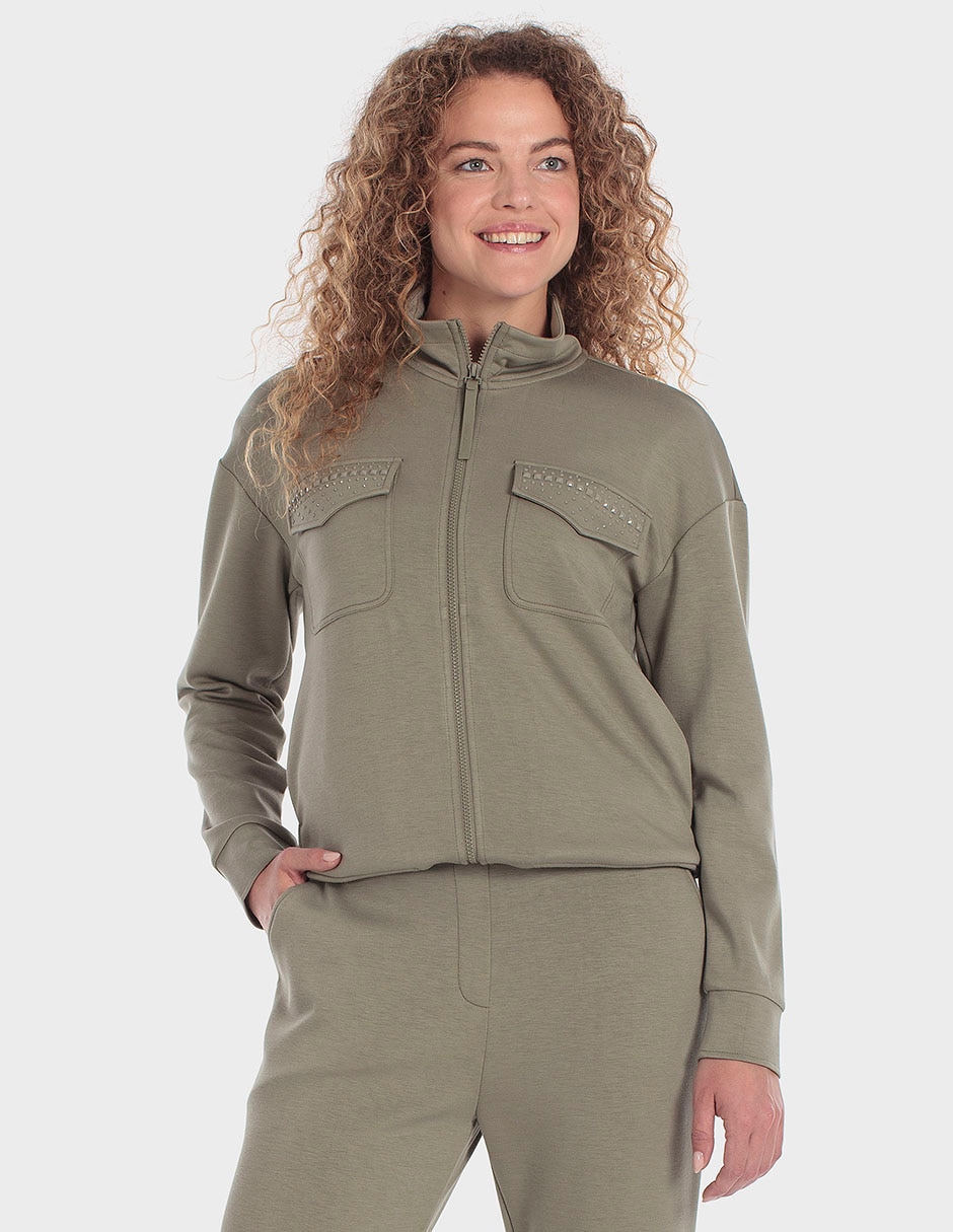 Sudadera con bolsillos para mujer Sudadera con bolsillos para mujer