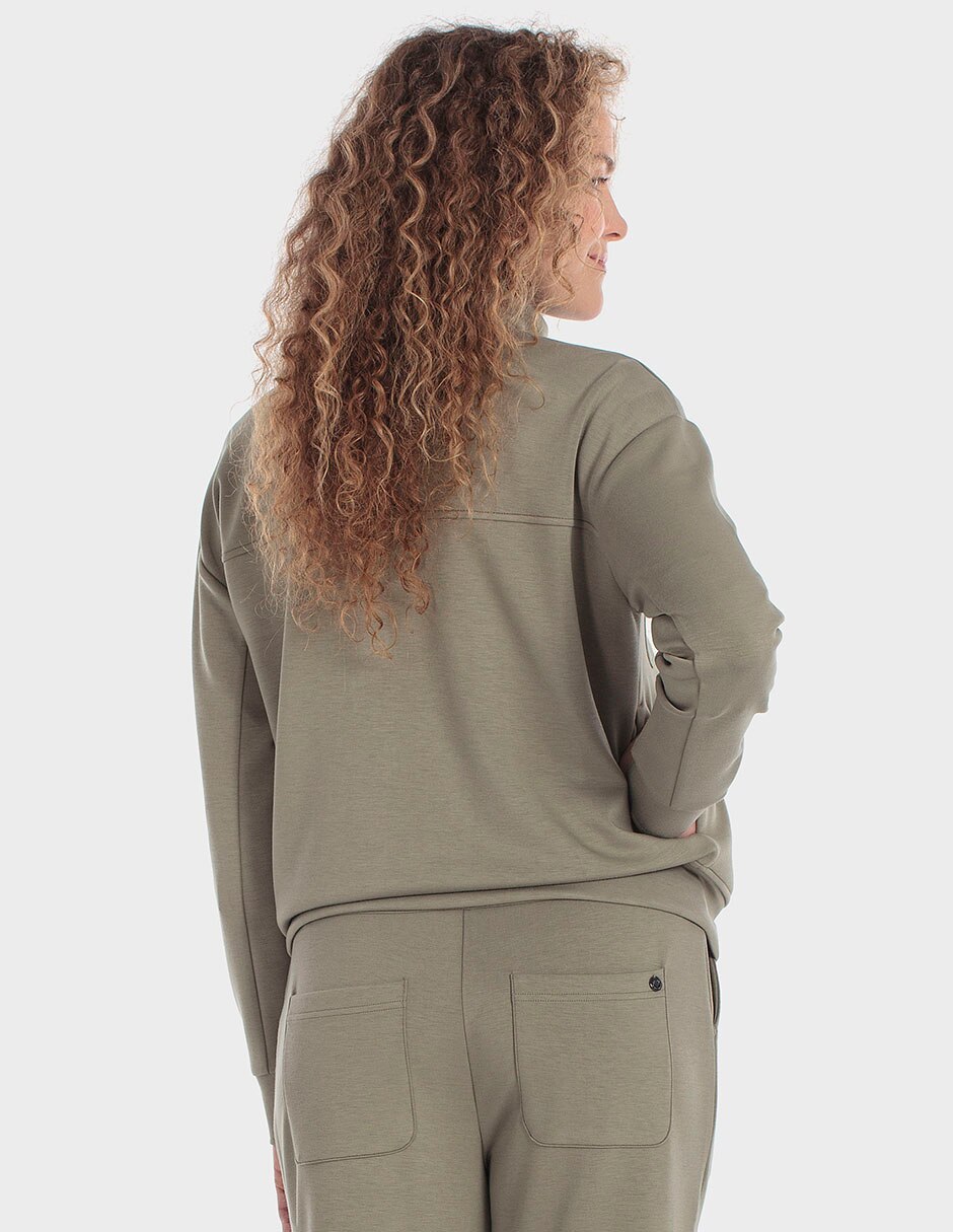 Sudadera con bolsillos para mujer 3