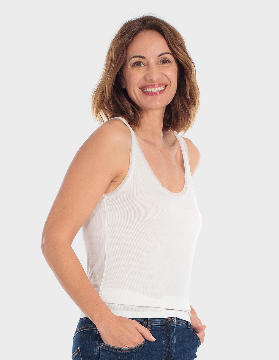 Playera cuello redondo para mujer Playera cuello redondo para mujer