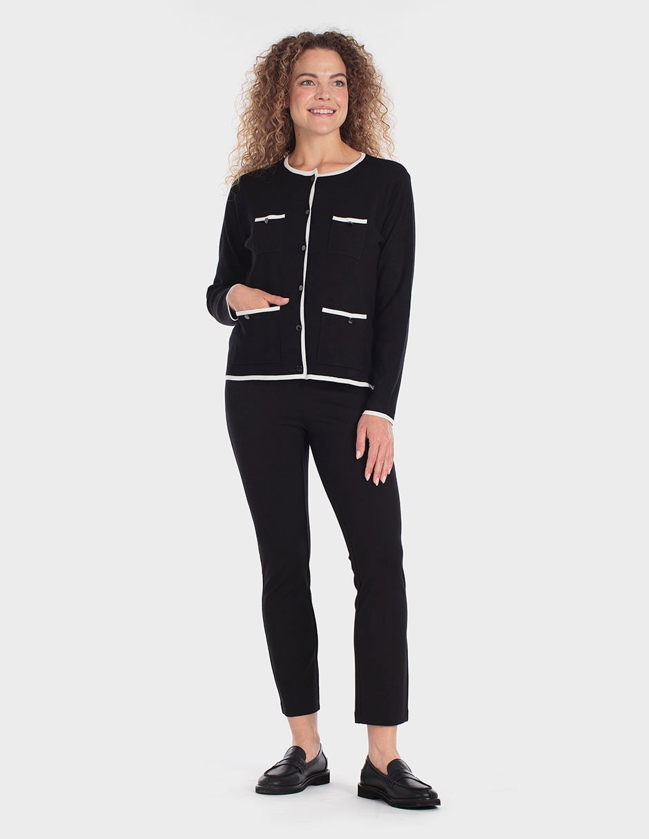 Suéter cuello redondo para mujer 3