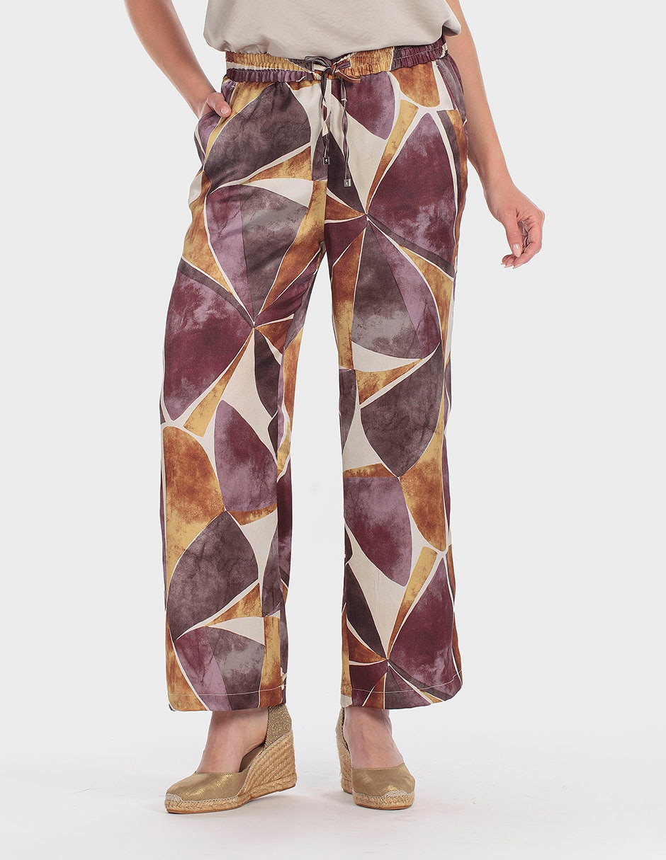 Pantalón wide leg para mujer