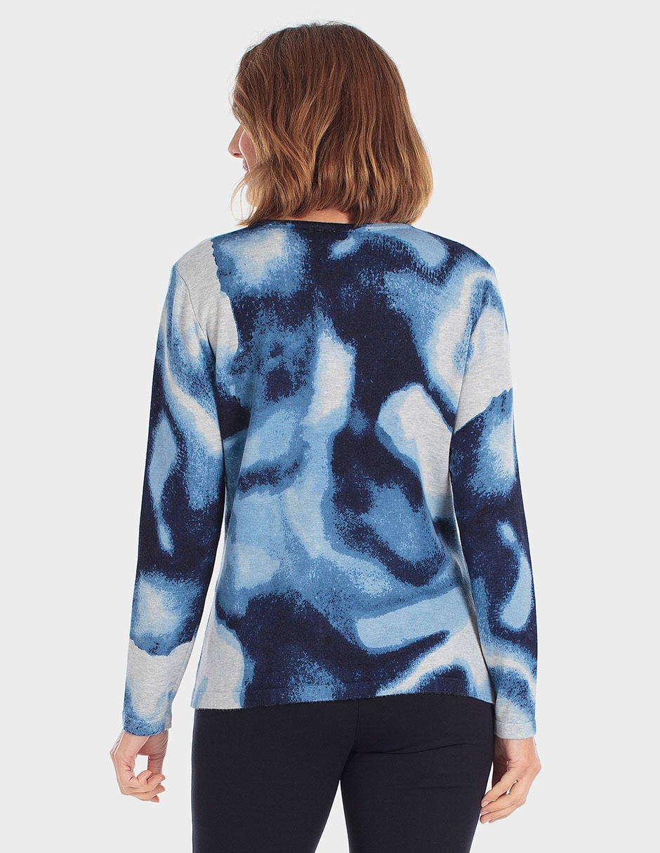 Suéter cuello redondo para mujer 3