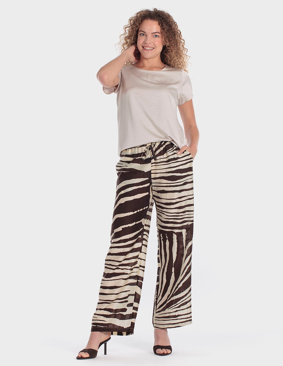 Pantalón relaxed casual para mujer 3