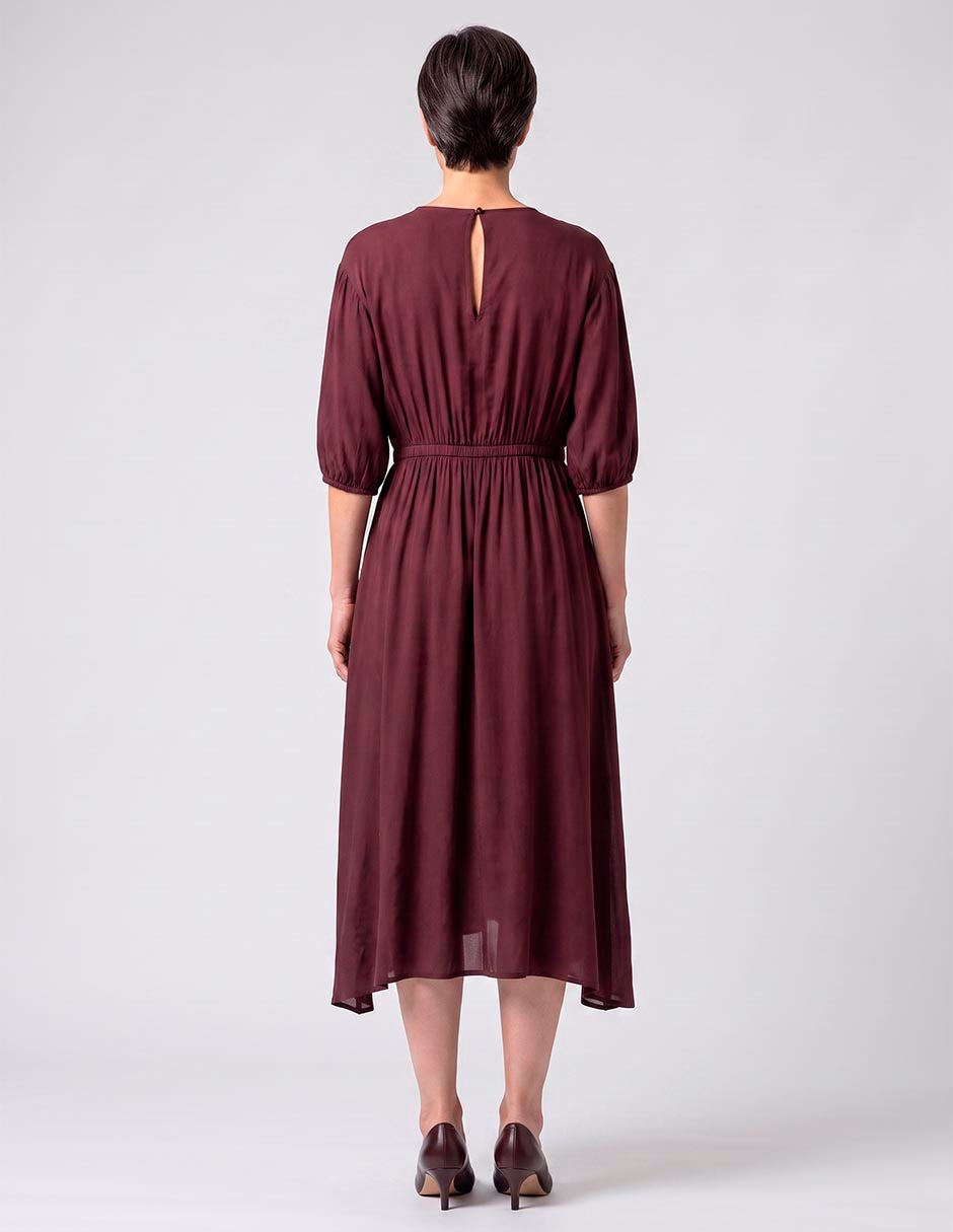 Vestido midi casual para mujer 4