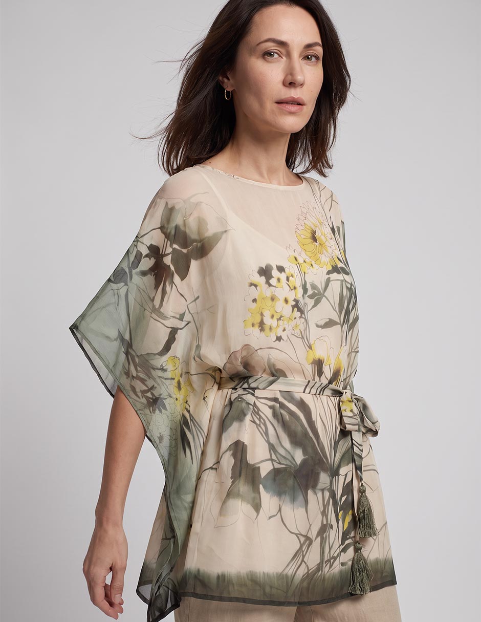 Blusa manga corta para mujer 2