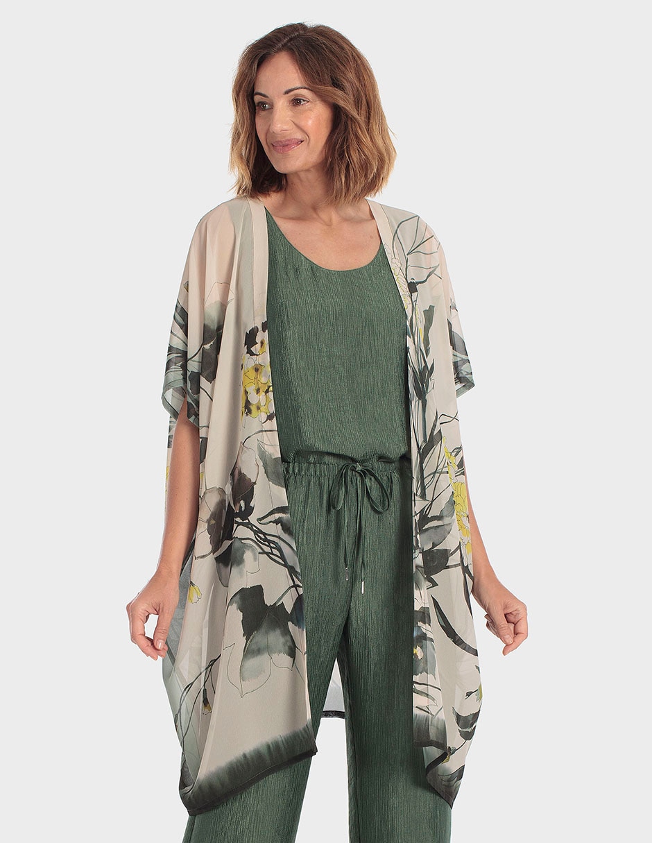 Chal estampado floral