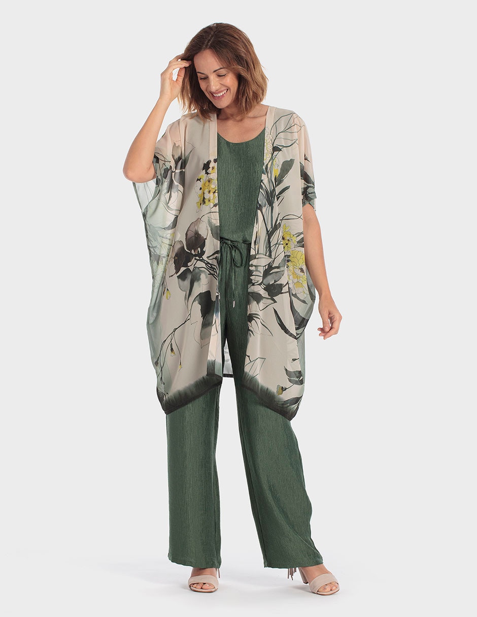 Chal estampado floral 2