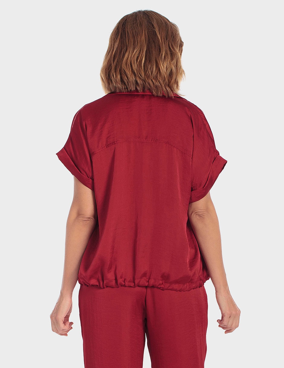 Blusa manga corta para mujer 3