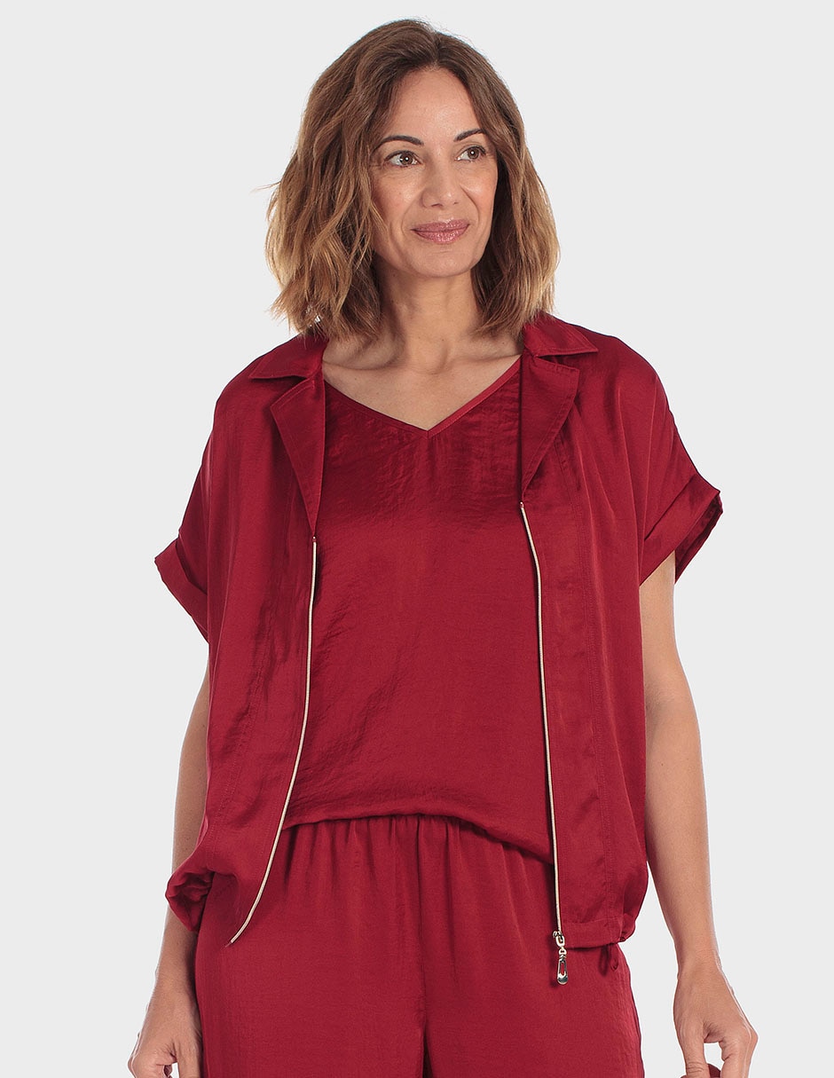 Blusa manga corta para mujer 2