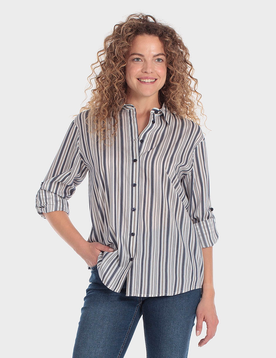 Blusa manga larga para mujer Blusa manga larga para mujer