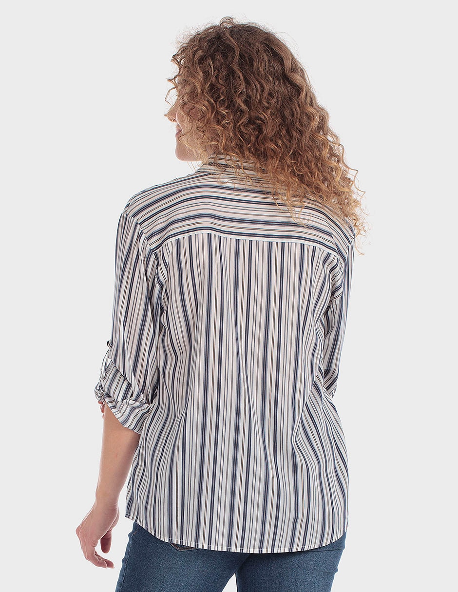Blusa manga larga para mujer 4