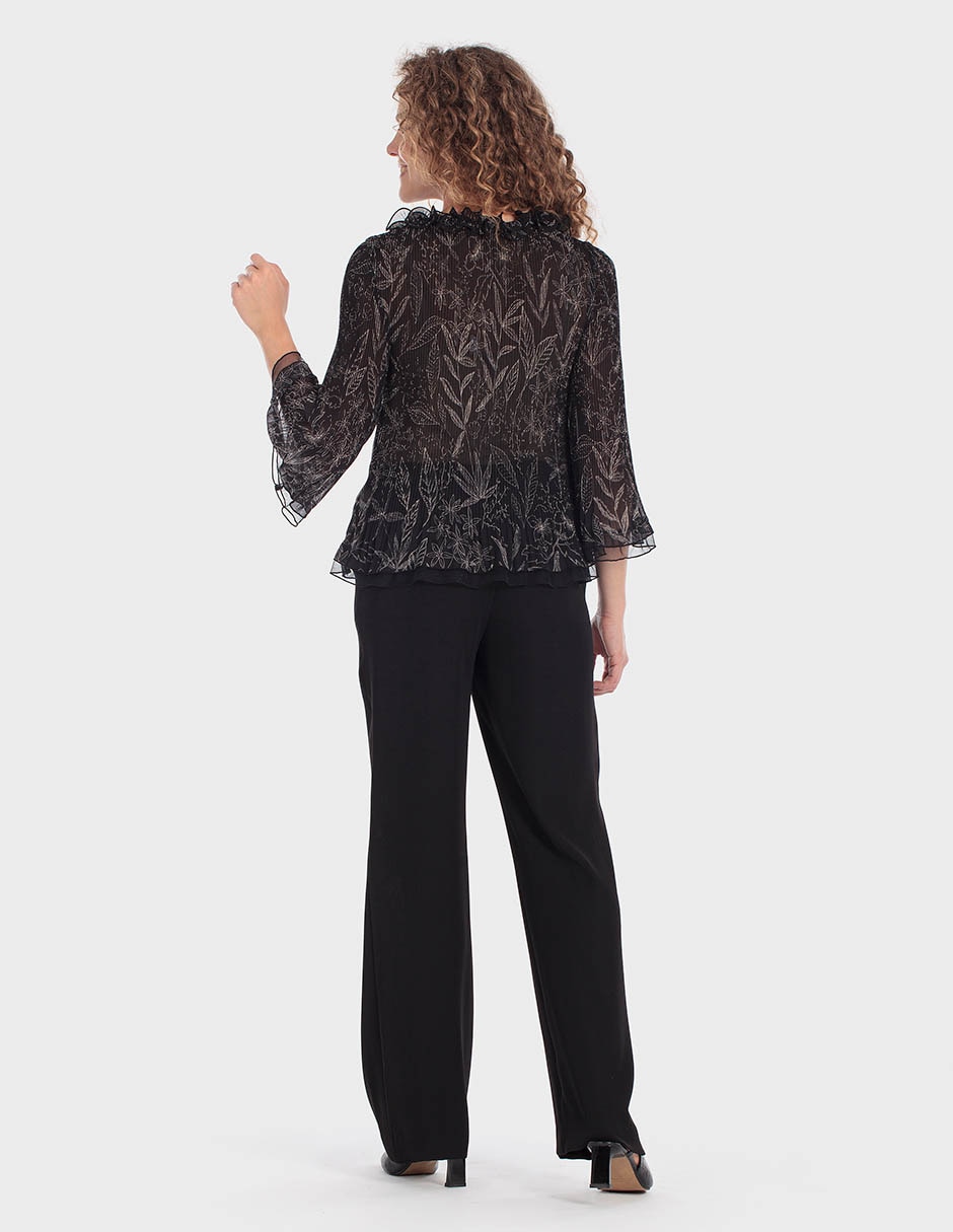 Blusa manga larga para mujer 4