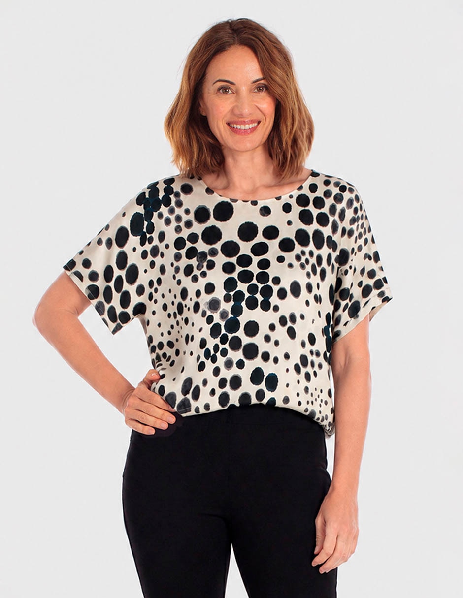 Blusa manga corta para mujer Blusa manga corta para mujer