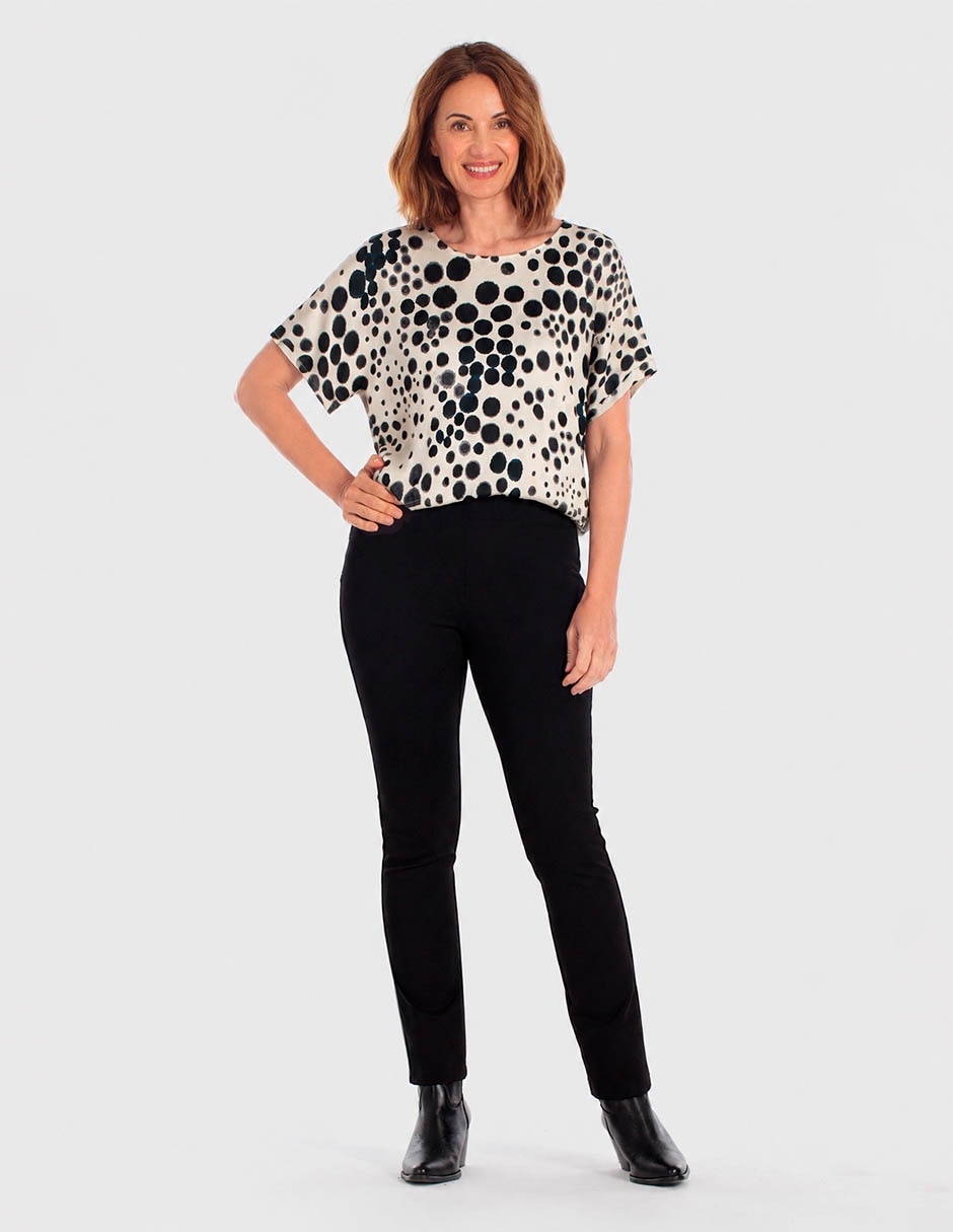 Blusa manga corta para mujer 3