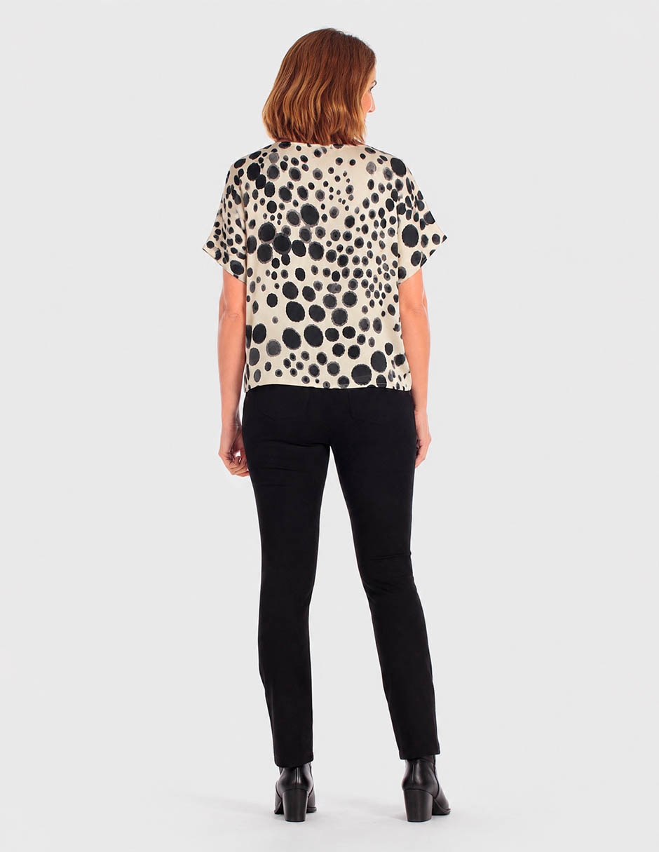 Blusa manga corta para mujer 2