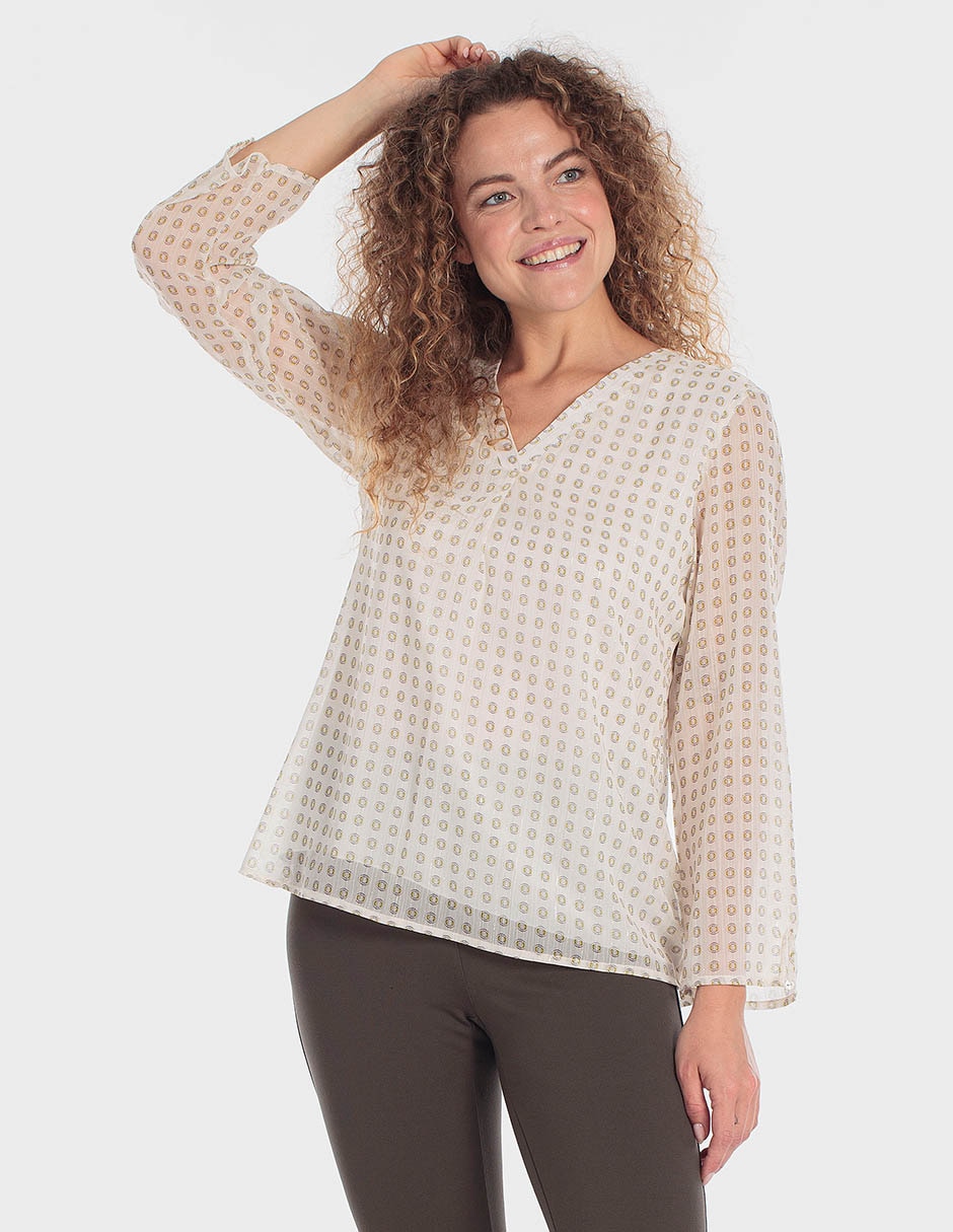 Blusa manga larga para mujer Blusa manga larga para mujer